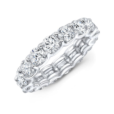 Lab Grown Diamond Eternity Band Round Cut