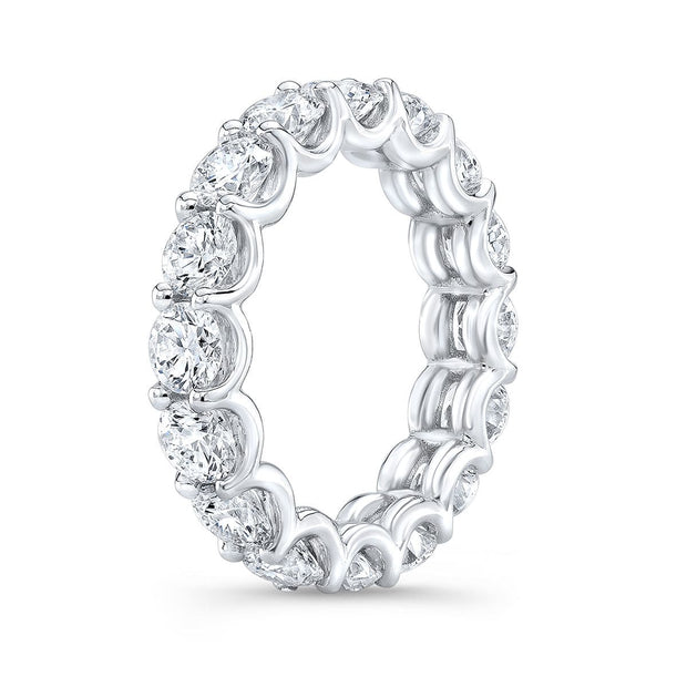 4.00 Ct Diamond Eternity Band U-Set G Color SI1 Clarity