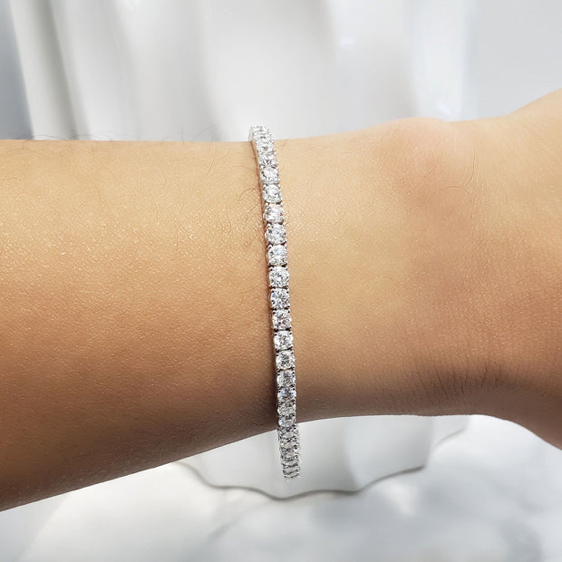 Lab Grown Diamond Tennis Bracelet