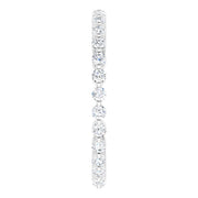 Round Cut Diamond Eternity Ring F-G, VS 0.50 ctw