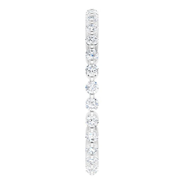 Round Cut Diamond Eternity Ring F-G, VS 0.50 ctw