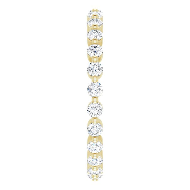 Round Cut Diamond Eternity Ring F-G, VS 0.50 ctw