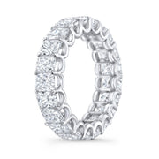 Radiant Cut Eternity Band Lab Grown