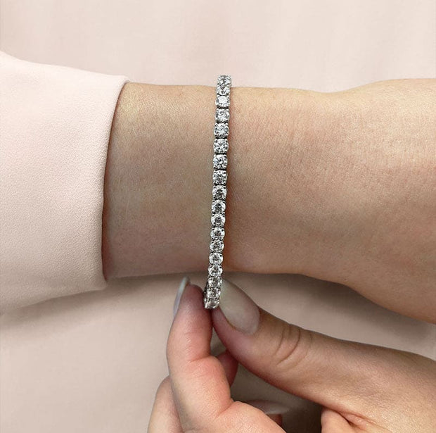 Lab Grown Diamond Tennis Bracelet