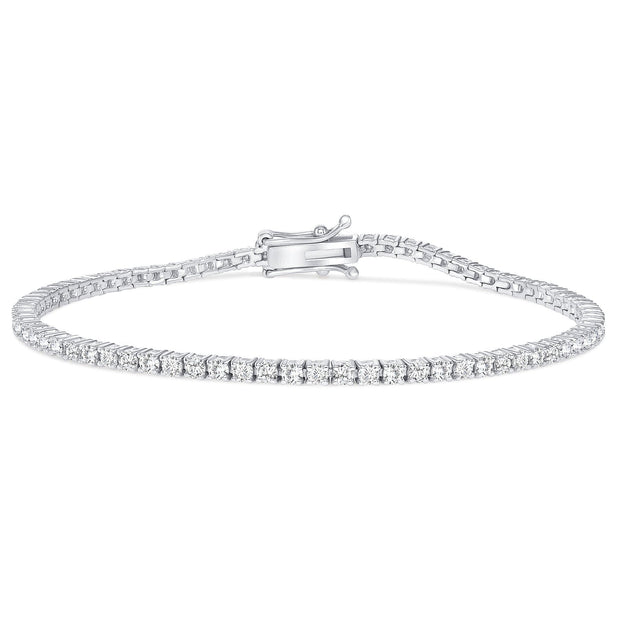 Lab Grown Diamond Tennis Bracelet