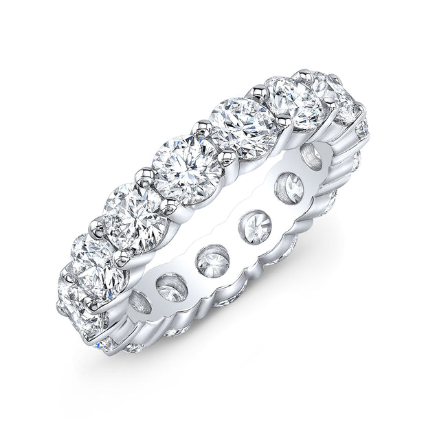 Lab Grown Diamond Eternity Band Round Cut