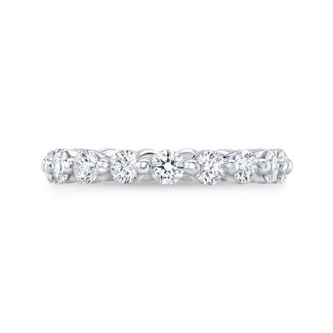 Lab Grown Diamond Eternity Band Round Cut