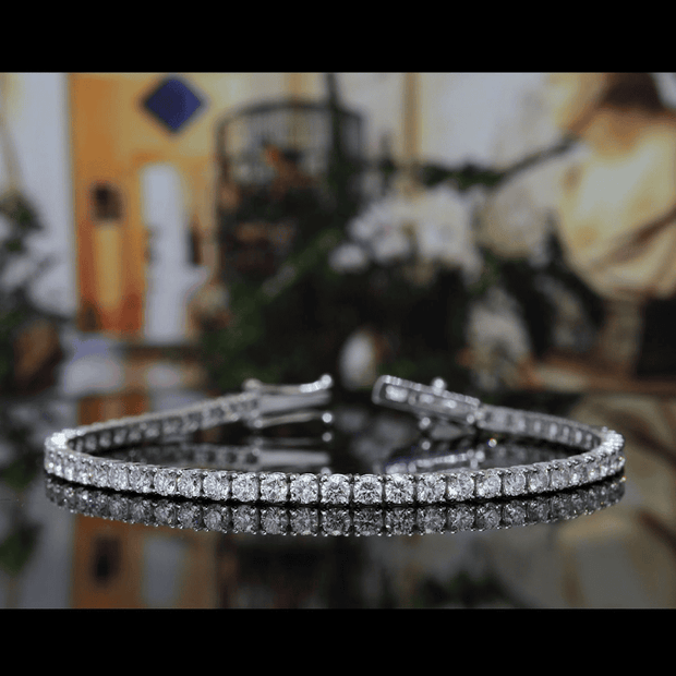 Lab Grown Diamond Tennis Bracelet