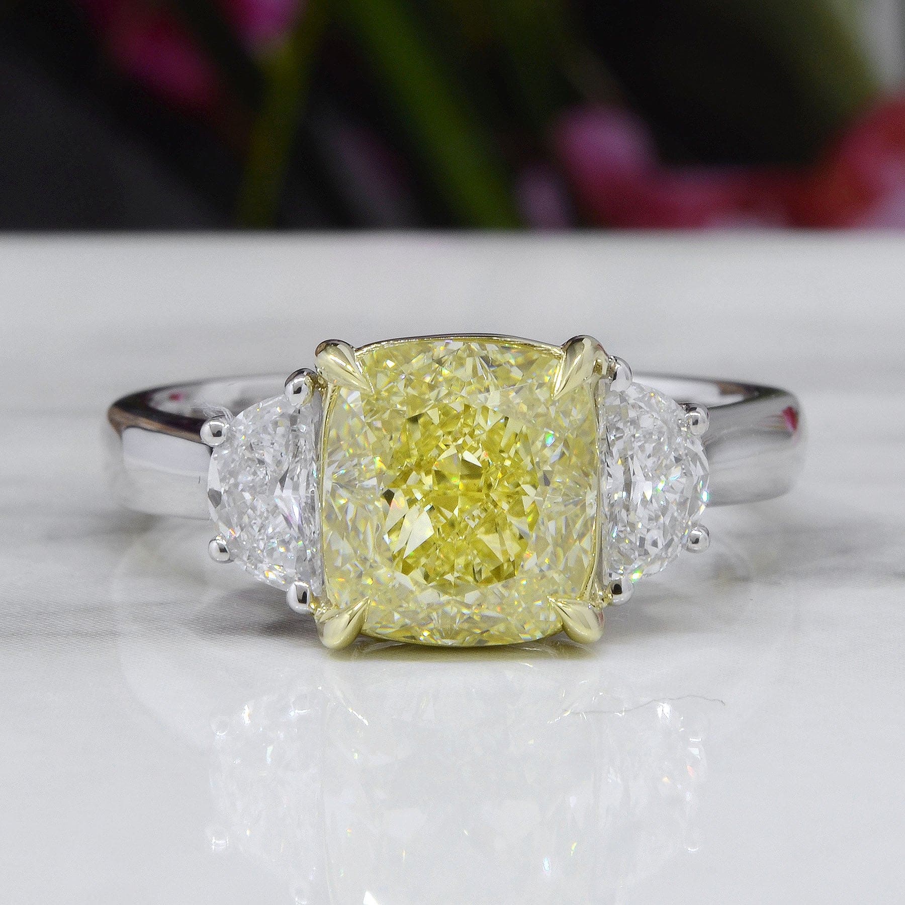 14K Solid Yellow Gold Mens Yellow Diamond Ring 15.90 Ctw – Avianne Jewelers