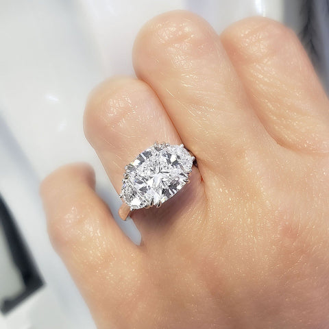 Discover 33 Unique Three-stone Engagement Rings | White gold engagement  rings, Three stone engagement, Diamond engagement rings