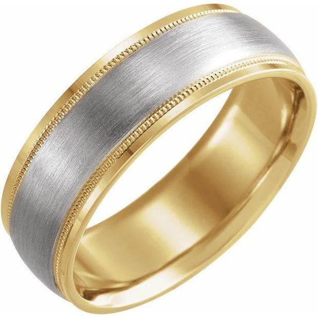 7.0mm Satin and Bevel Edge Band
