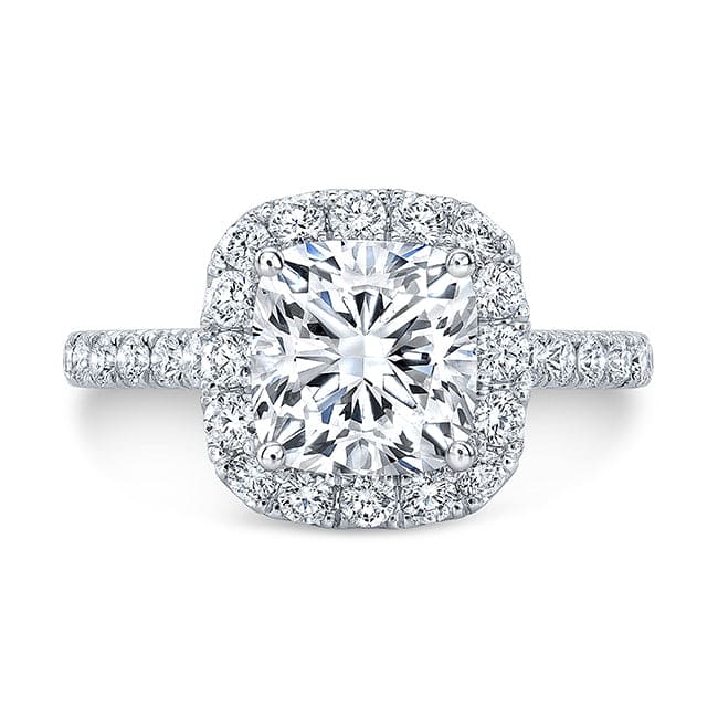 Cushion Cut Engagement Ring  2.60 Ct I VS1 GIA –